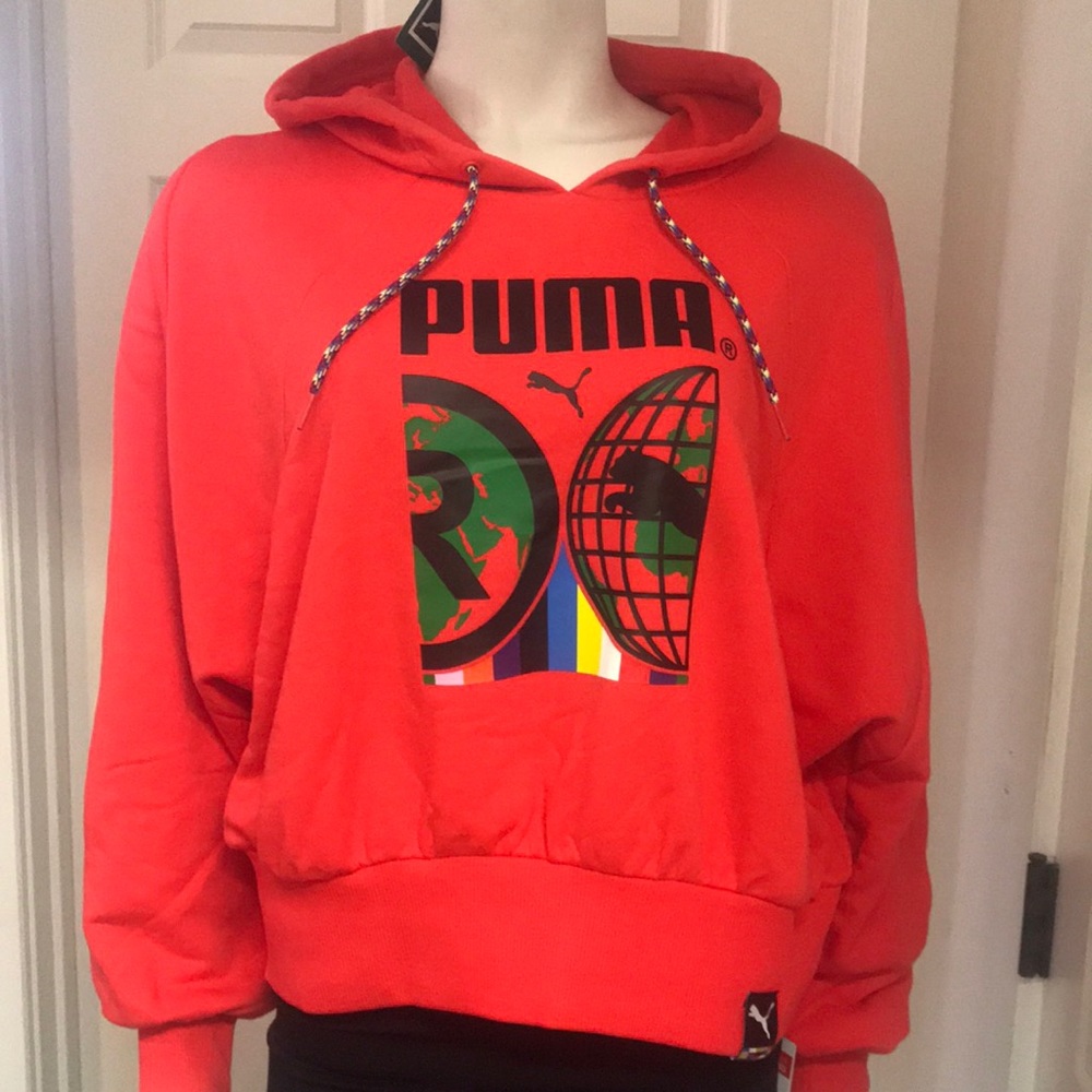 Puma Athletic/Athleisure Hoody S/S, Size L, NWT!